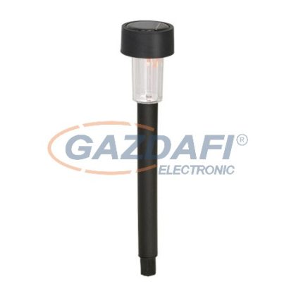   RÁBALUX 8365 Solar1 szolár lámpa leszúrható LED 0 1W fekete IP44 DC1, 2V