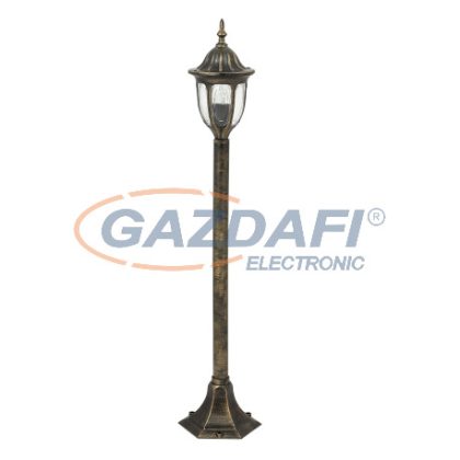   RÁBALUX 8375 Milano kültéri állólámpa1m E27 60W antik arany IP43 230V A++ -> E