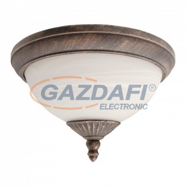 RÁBALUX 8377 Madrid kültéri mennyezeti lámpa E27 60W antik arany IP43 230V