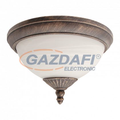   RÁBALUX 8377 Madrid kültéri mennyezeti lámpa E27 60W antik arany IP43 230V