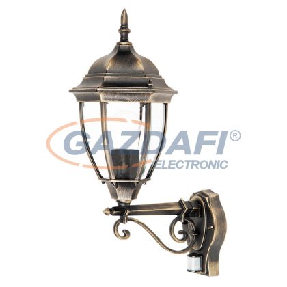  RÁBALUX 8380 Toronto kültéri fali lámpa E27 60W antik arany IP44mozgatható 230V