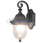   RÁBALUX 8387 Sydney kültéri falikar le E27 60W fekete IP44 230V