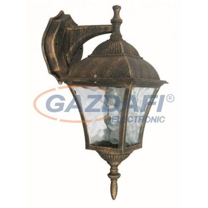  RÁBALUX 8391 Toscana kültéri falikar le E27 60W antik arany IP43 230V