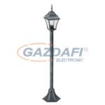   RÁBALUX 8400 Toscana kültéri állólámpa1m E27 60W a.ezüst IP43 230V A++ -> E