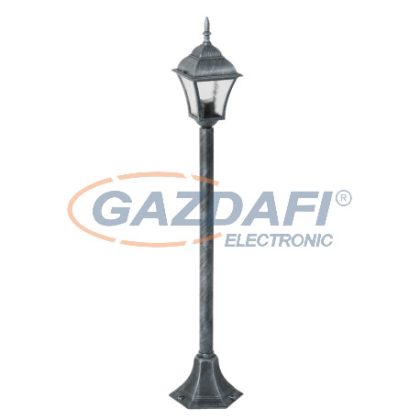   RÁBALUX 8400 Toscana kültéri állólámpa1m E27 60W a.ezüst IP43 230V A++ -> E