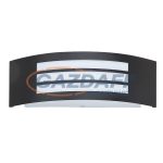   RÁBALUX 8409 Roma kültéri fali lámpa E27 14W matt fekete IP44 LED 230V