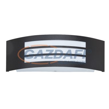 RÁBALUX 8409 Roma kültéri fali lámpa E27 14W matt fekete IP44 LED 230V