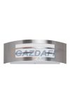 RÁBALUX 8410 Roma kültéri fali lámpa E27 14W inox IP44 LED 230V