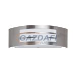   RÁBALUX 8410 Roma kültéri fali lámpa E27 14W inox IP44 LED 230V