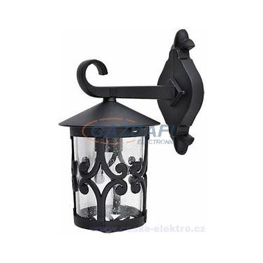 RÁBALUX 8415 Palma kültéri falikar le E27 100W fekete IP23 230V