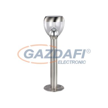 RÁBALUX 8439 Dresden kültéri állólámpa 56cm LED 6,5W inox IP44 230V 4000K 450lm A