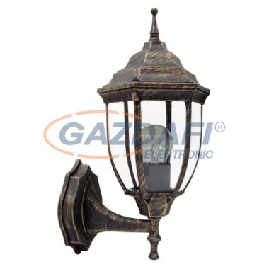 RÁBALUX 8452 Nizza kültéri falikar fel E27 60W a.arany IP43 230V