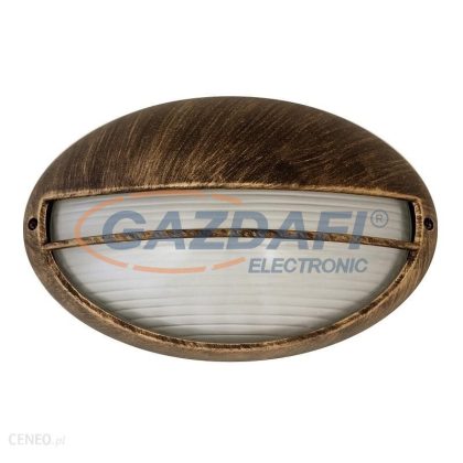   RÁBALUX 8496 Hektor kültéri fali lámpa E27 100W a.arany IP44 230V