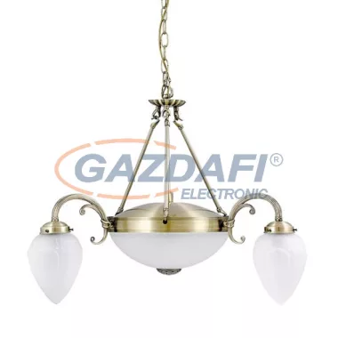 RÁBALUX 8533 Maya 3 ágú csillár E14 3x40W bronz 230V     A++ -> E