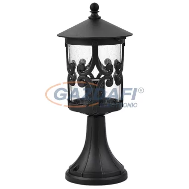 RÁBALUX 8537 Palma kültéri talpas állólámpa 37cm E27 100W fekete IP23 230V A++ -> E