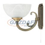 RÁBALUX 8541 Marlene 1 ágú falikar E14 40W bronz 230V