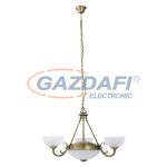   RÁBALUX 8543 Marlene 3 ágú csillár E14 3x40W bronz 230V     A++ -> E