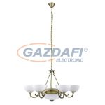   RÁBALUX 8546 Marlene 6ágú csillár E14 6x40W bronz 230V     A++ -> E