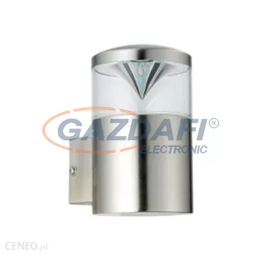 RÁBALUX 8559 Charlotte LED kültéri fali lámpa GU10 4,5W, inox IP44 230V 3000K 290lm A+