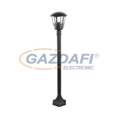 RÁBALUX 8568 Marseille kültéri állólámpa 1m E27 60W feketeIP44 230V A++ -> E