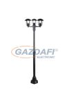 RÁBALUX 8569 Marseille kültéri állólámpa E27 3*60W fekete 230V A++ -> E