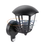   RÁBALUX 8578 Marseille 1 ágú mozgás érzékelős felE27 60W fekete 230V