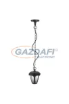 RÁBALUX 8620 Marseille kültéri függeszték E27 60W fekete IP44 230V     A++ -> E