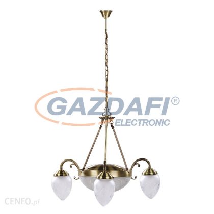   RÁBALUX 8633 Annabella 3 ágú csillár E14 3x40W bronz 230V     A++ -> E