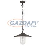   RÁBALUX 8687 Vigo kültéri függeszték E27 max 60W matt fkt,feh 230V