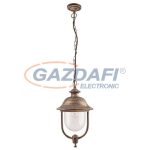   RÁBALUX 8699 New York kültéri függezték E27 100W, a.arany 230V