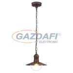   RÁBALUX 8737 Oslo kültéri függeszték E27 60W a.arany IP44 230V     A++ -> E