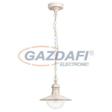 RÁBALUX 8740 Oslo kültéri függeszték E27 60W feh-arany IP44 230V