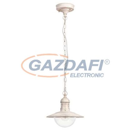   RÁBALUX 8740 Oslo kültéri függeszték E27 60W feh-arany IP44 230V