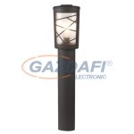   RÁBALUX 8744 Pescara kültériH85cmE27 60Wszürk/opál IP44 230V
