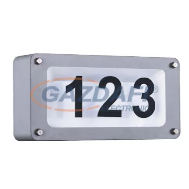 RÁBALUX 8747 Hanover kültéri falikar leD 6W s.szürkeIP54 230V  4500K 480lm A