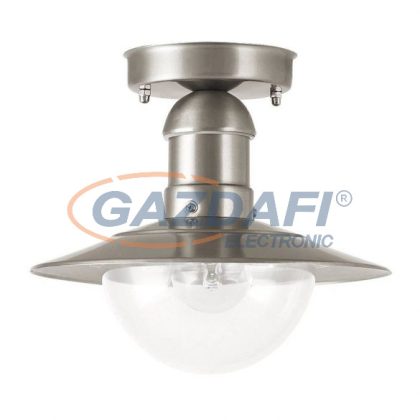   RÁBALUX 8763 Oslo kültéri mennyezeti lámpa. E27 60W rm.acél IP44 230V
