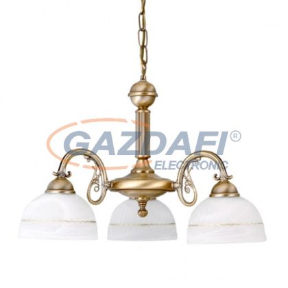   RÁBALUX 8813 Flossi 3 ágú csillár E27 3x40W  bronz 230V     A++ -> E