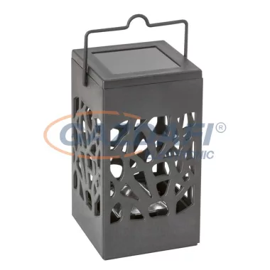 RÁBALUX 8948 Mora szolárlámpa, mozgásérzékelős, fekete, LED 0, 07W, hordozható 3000K 1lm