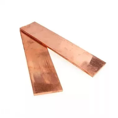 Réz áramvezető sín, 40x5mm