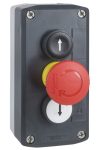 SCHNEIDER xald328 Enclosed pushbutton, 3 pushbuttons